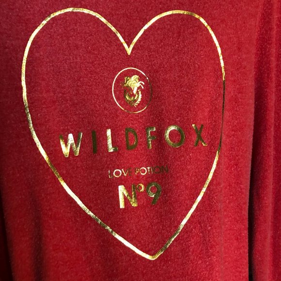 Wildfox heart sweatshirt - Picture 3 of 3